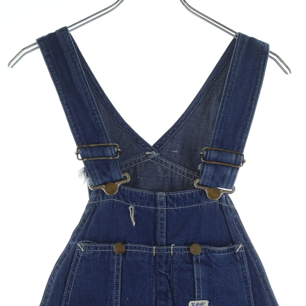 LEE(リー) 70s VINTAGE JELT DENIM デニムオーバーオール パンツ インディゴブルー