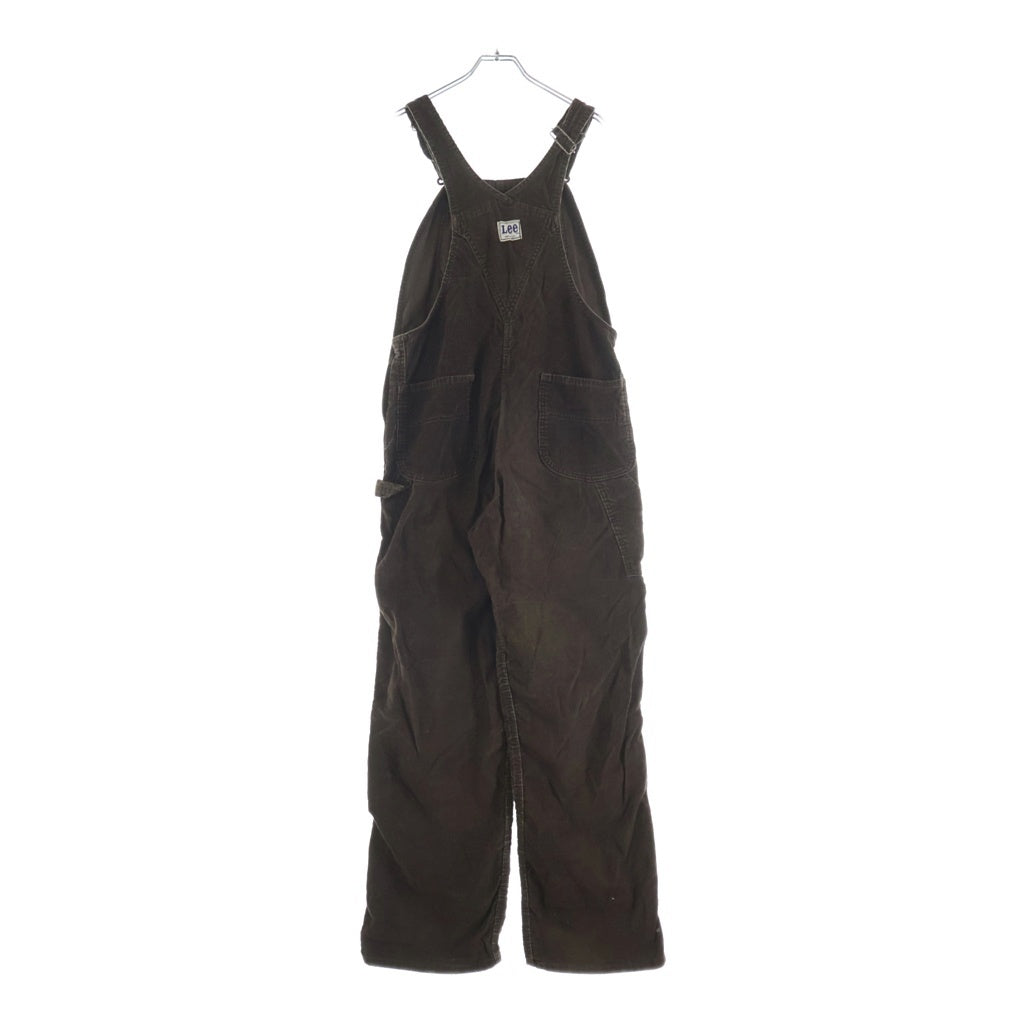 LEE(リー) 70s VINTAGE コーデュロイ オーバーオール パンツ ブラウン