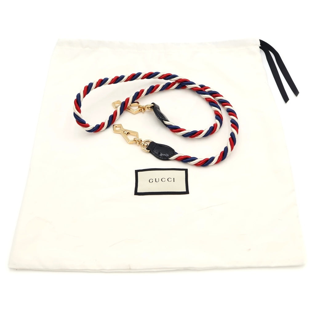 GUCCI(グッチ) シルヴィ シェリーライン ベルベット ベロア レザー ゴールド金具 2WAY ハンドバッグ ショルダーバッグ ブラウン 493075 レディース