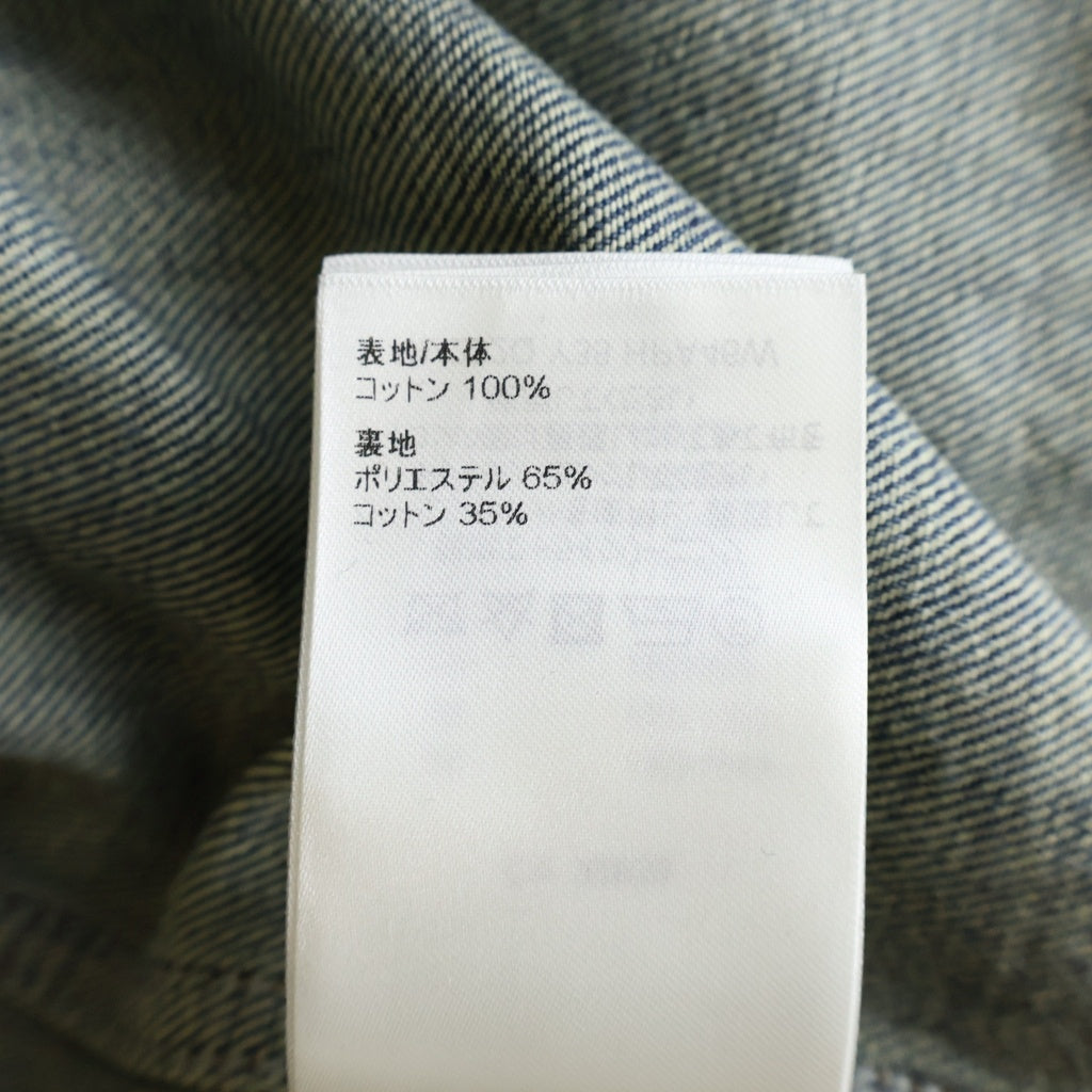 LOUIS VUITTON(ルイヴィトン) 23AW MONOGRAM DENIM WORKWEAR ZIPUP JACKET モノグラムデニム ワークウェア ジップアップジャケット インディゴ RM232Q Y38 HPA46W