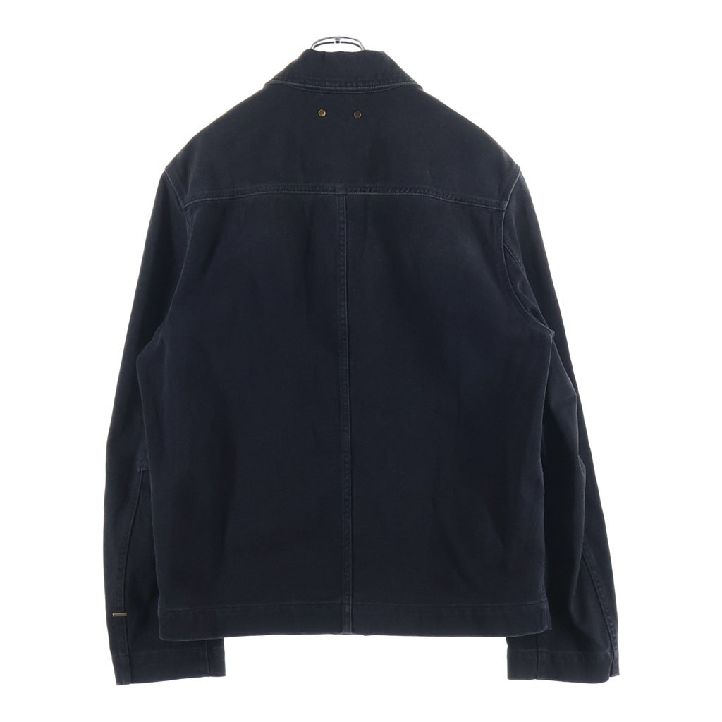 LOUIS VUITTON(ルイヴィトン) 24AW モノグラムエンボス ワークウェア ジップアップデニム トラッカージャケット ブラック RM242MQ CCU HRA50W