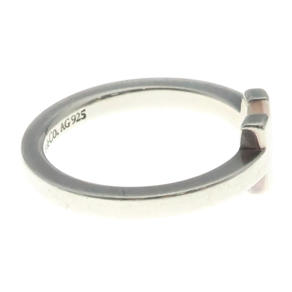 TIFFANY & Co.(ティファニー) Tスクエア リング 指輪 Ag925 シルバー レディース