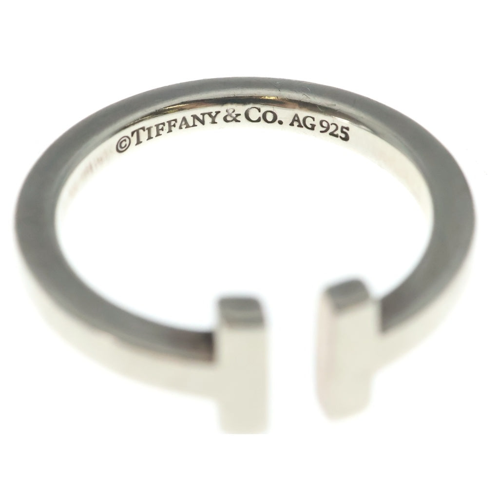 TIFFANY & Co.(ティファニー) Tスクエア リング 指輪 Ag925 シルバー レディース