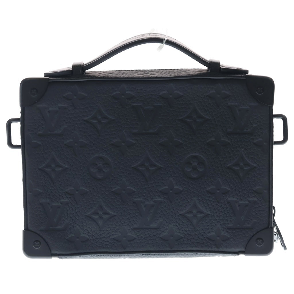 LOUIS VUITTON(ルイヴィトン) ハンドル ソフトトランク モノグラム トリヨン レザー ノワール 2WAY ハンド ショルダーバッグ ブラック M59163 レディース