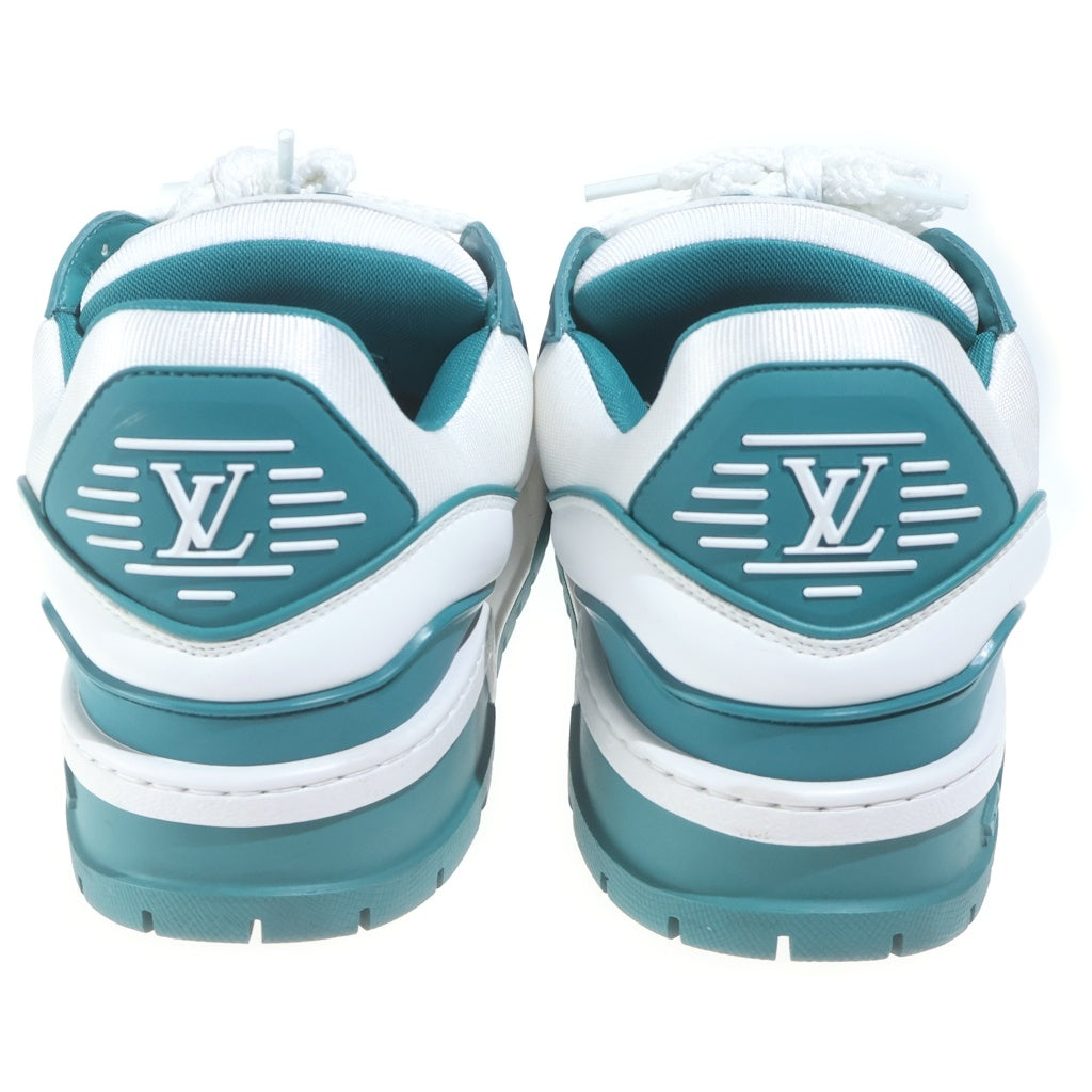 LOUIS VUITTON(ルイヴィトン) LV Trainer Maxi sneaker LVトレイナー マキシライン ローカットスニーカー シューズ レザー ホワイト/グリーン VL 1203