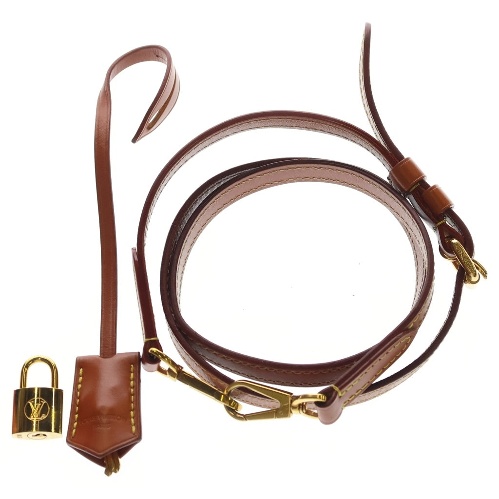 LOUIS VUITTON(ルイヴィトン) ヴァリゼットPM モノグラムリバース PVC レザー 2WAY ハンド ショルダーバッグ ゴールド金具 ネイビー/ブラウン M53782 レディース