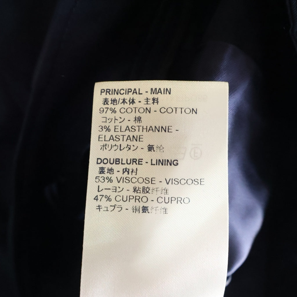 LOUIS VUITTON(ルイヴィトン) バミューダショーツ ショートパンツ ハーフワイドカーゴパンツ コットン ポリウレタン ネイビー RW201B OOM FIPO86 レディース