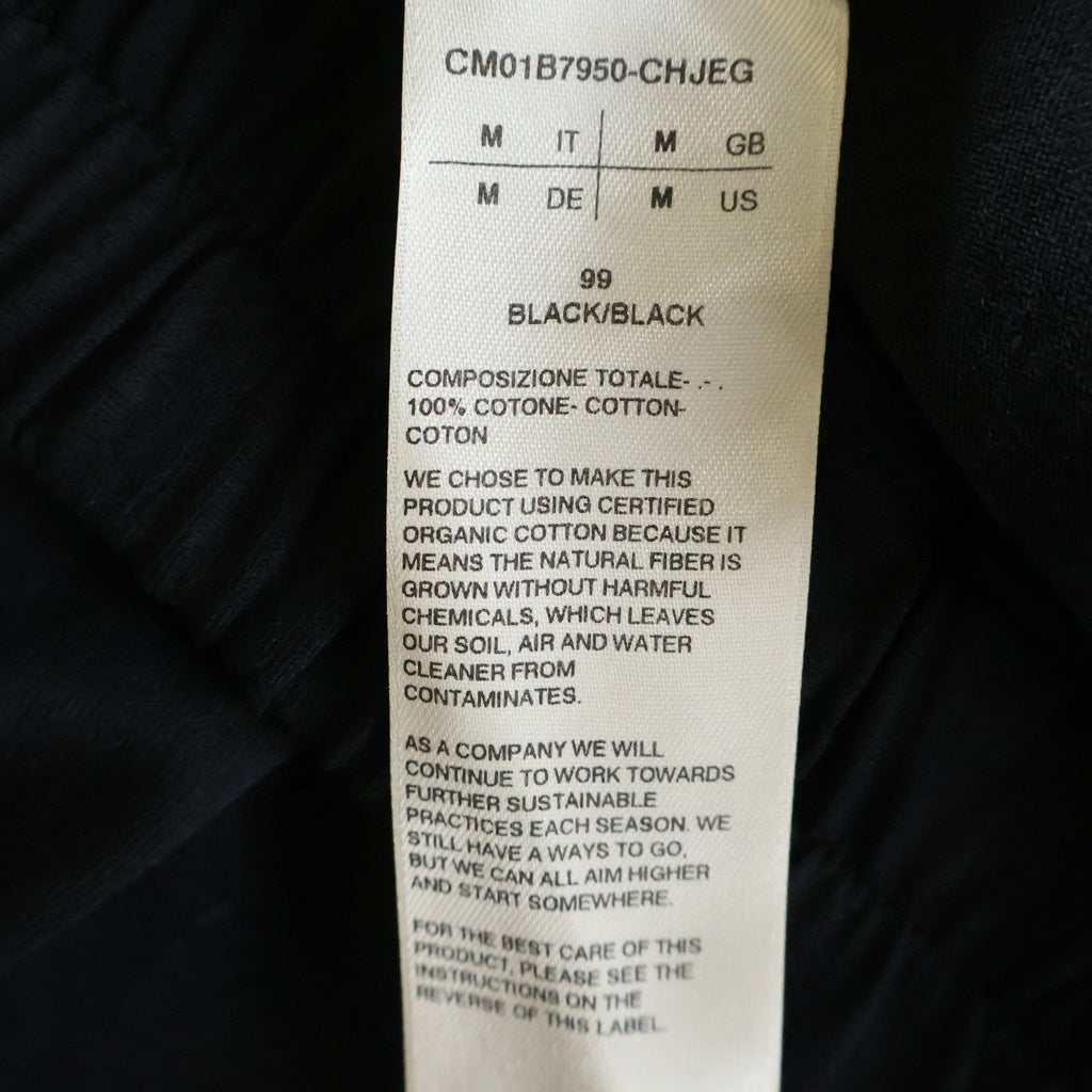 Rick Owens(リックオウエンス) 21SS ×Champion チャンピオン ドローストリング サルエルパンツ ブラック CM01B7950-CHJEG レディース
