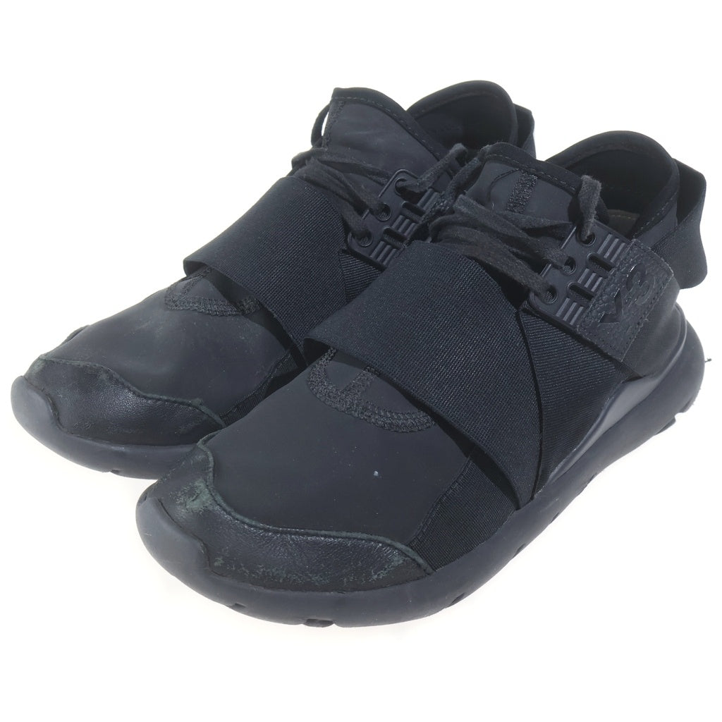 Y-3(ワイスリー) QASA ELLE LACE ローカットスニーカー ランニングシューズ ブラック BB4694 レディース
