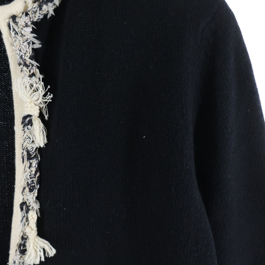 CHANEL(シャネル) 05C ツイード カシミヤ 長袖ニット カーディガン ブラック レディース P25274V01803