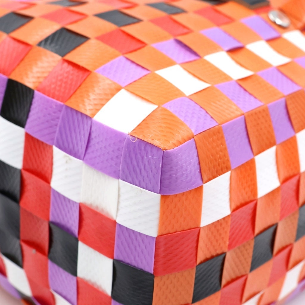 MARNI(マルニ) MICRO BASKET BAG マイクロバスケットバッグ ハンドバッグ かご ロゴ マルチカラー レディース