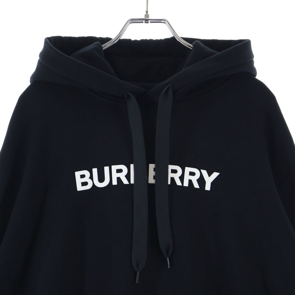 BURBERRY(バーバリー) フロントエンボスロゴプリント パーカー フーディー ブラック CNSOUFOU1QUA