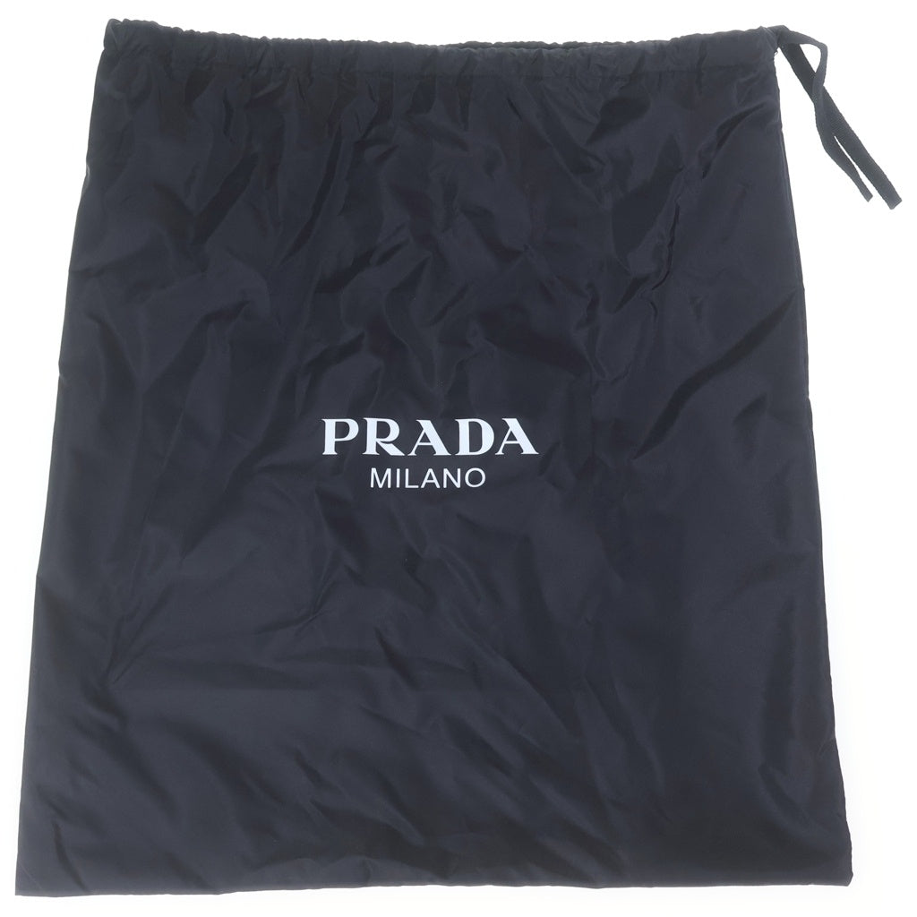 PRADA(プラダ) トライアングルロゴプレート ラフィア サンダル ベージュ 2X3143 レディース