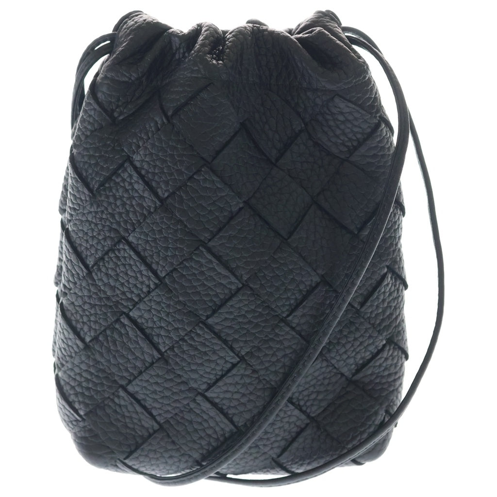 BOTTEGA VENETA(ボッテガヴェネタ) イントレチャート バーティカル レザー ダスト バッグ ブラック レディース