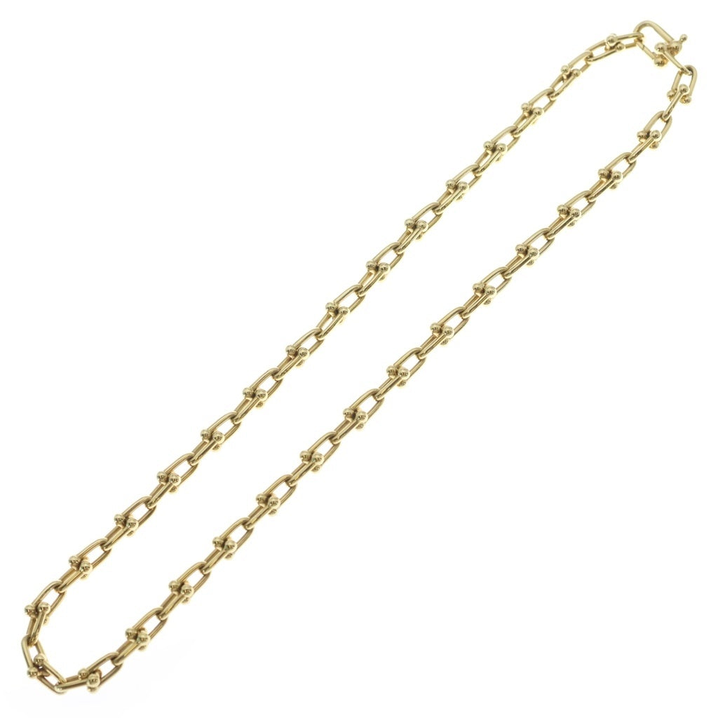 TIFFANY & Co.(ティファニー) ハードウェア スモールリンク ネックレス Au750YG 39.3g 箱 レディース