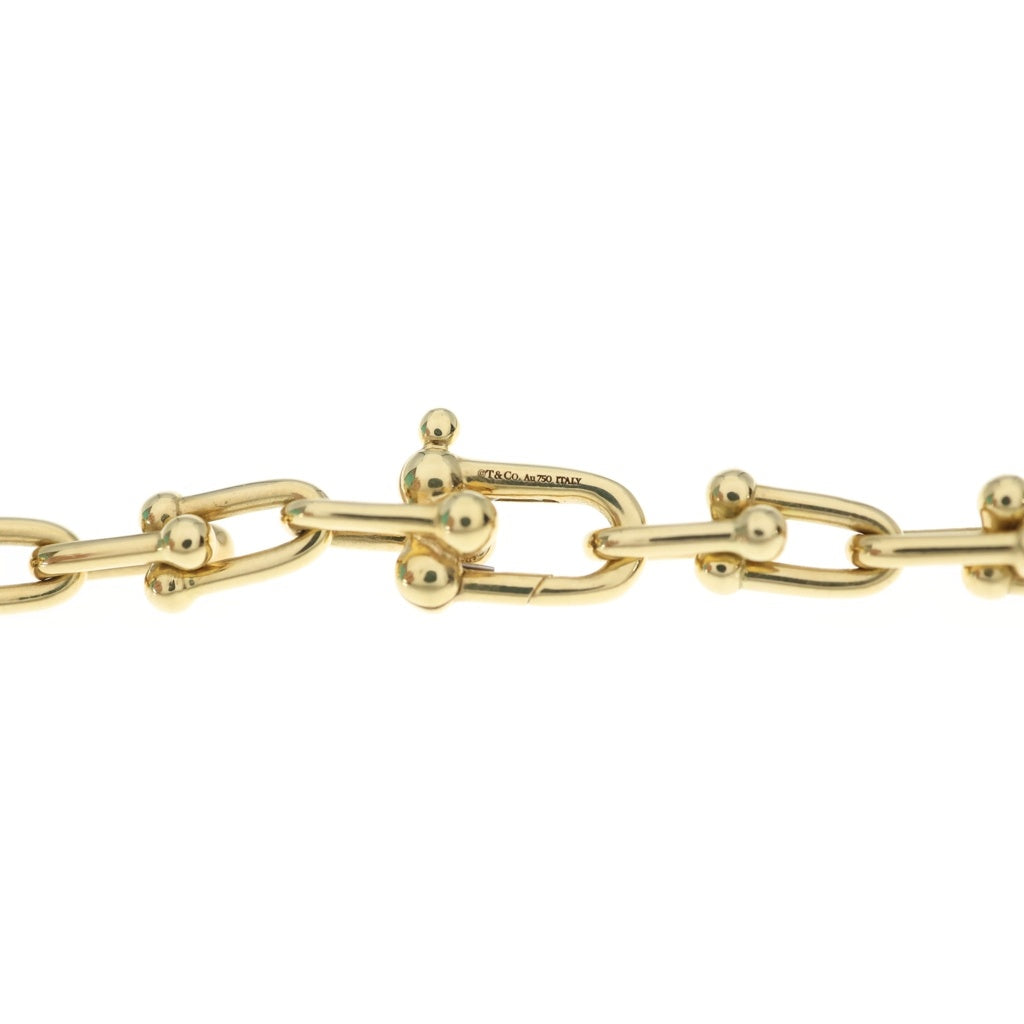 TIFFANY & Co.(ティファニー) ハードウェア スモールリンク ネックレス Au750YG 39.3g 箱 レディース