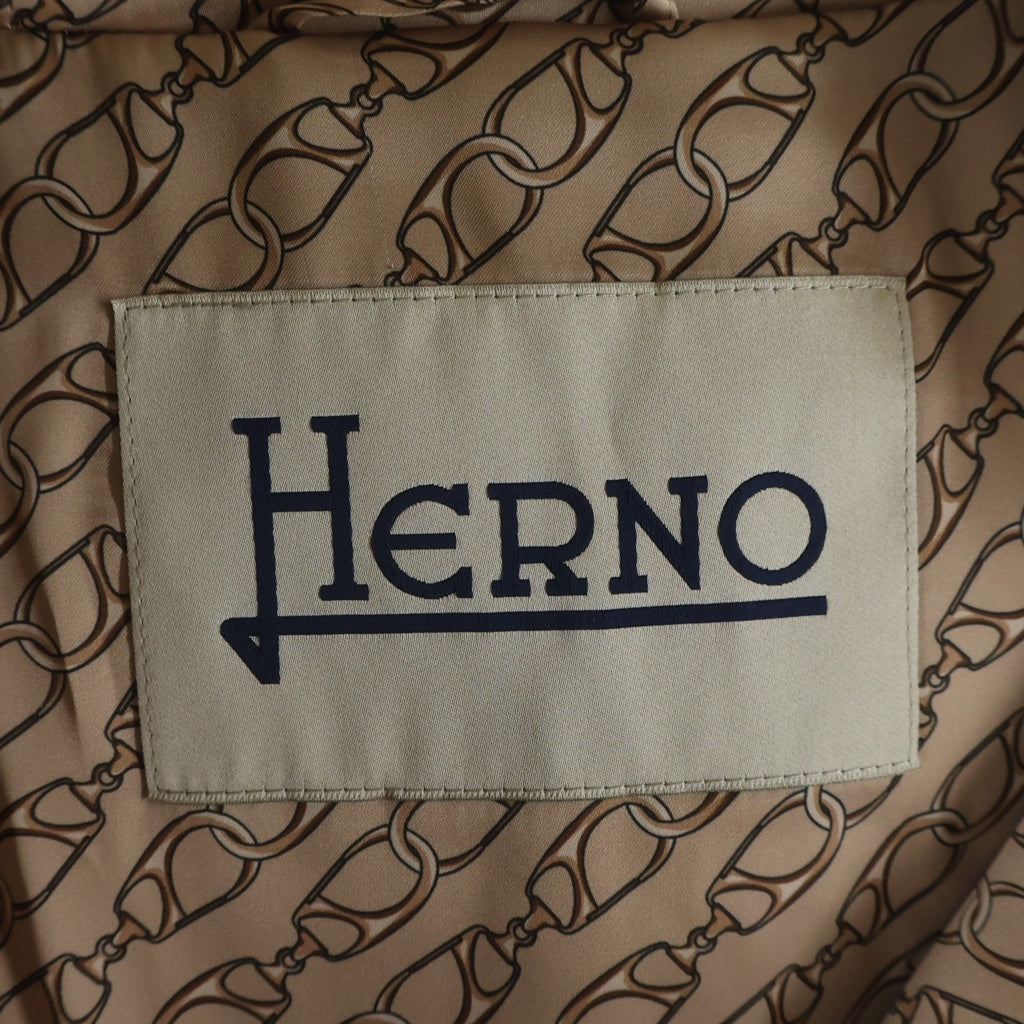 HERNO(ヘルノ) ファーブルゾン ベージュ #42 GI000318D