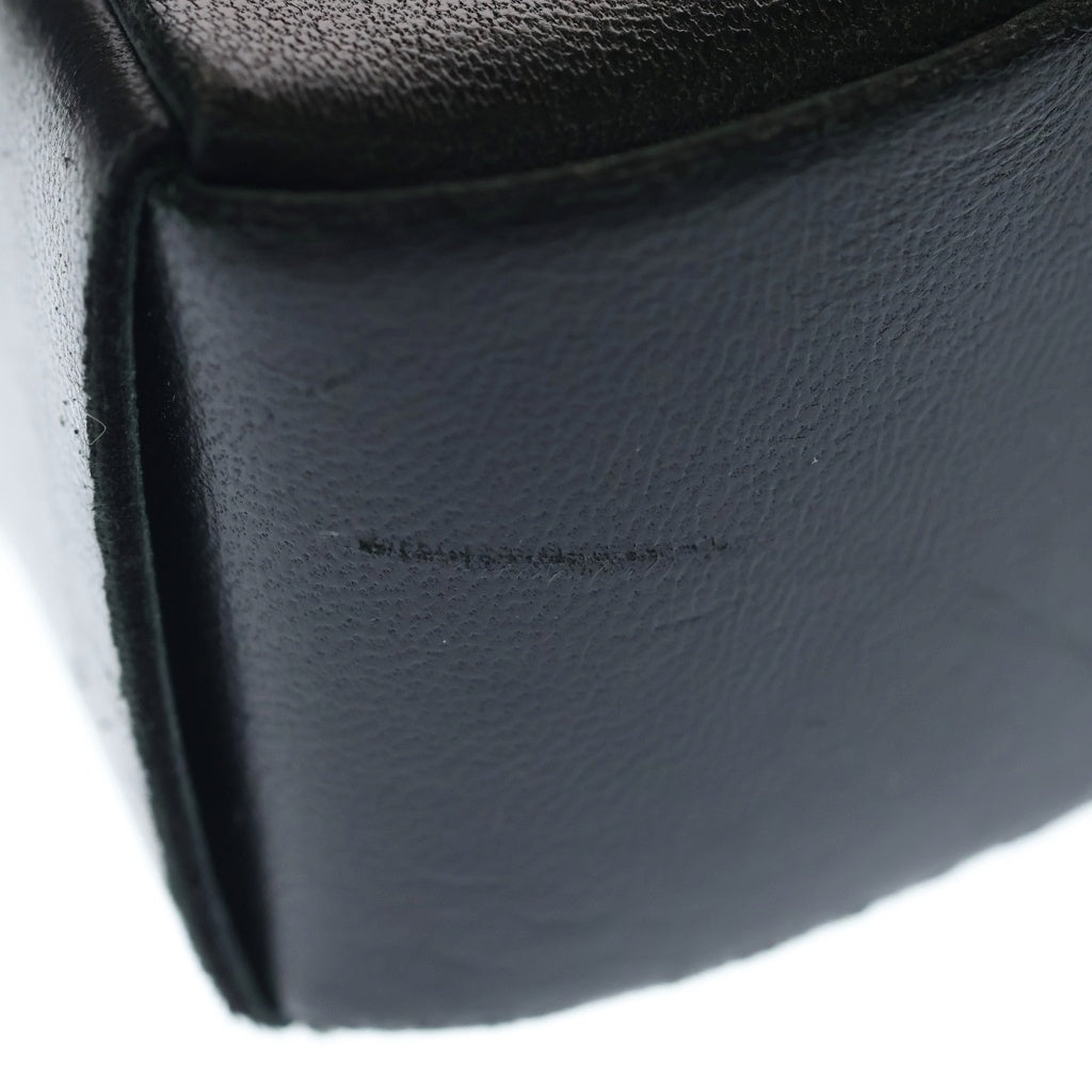 BOTTEGA VENETA(ボッテガヴェネタ) カセット マキシイントレチャート ハンド バッグ ブラック レディース