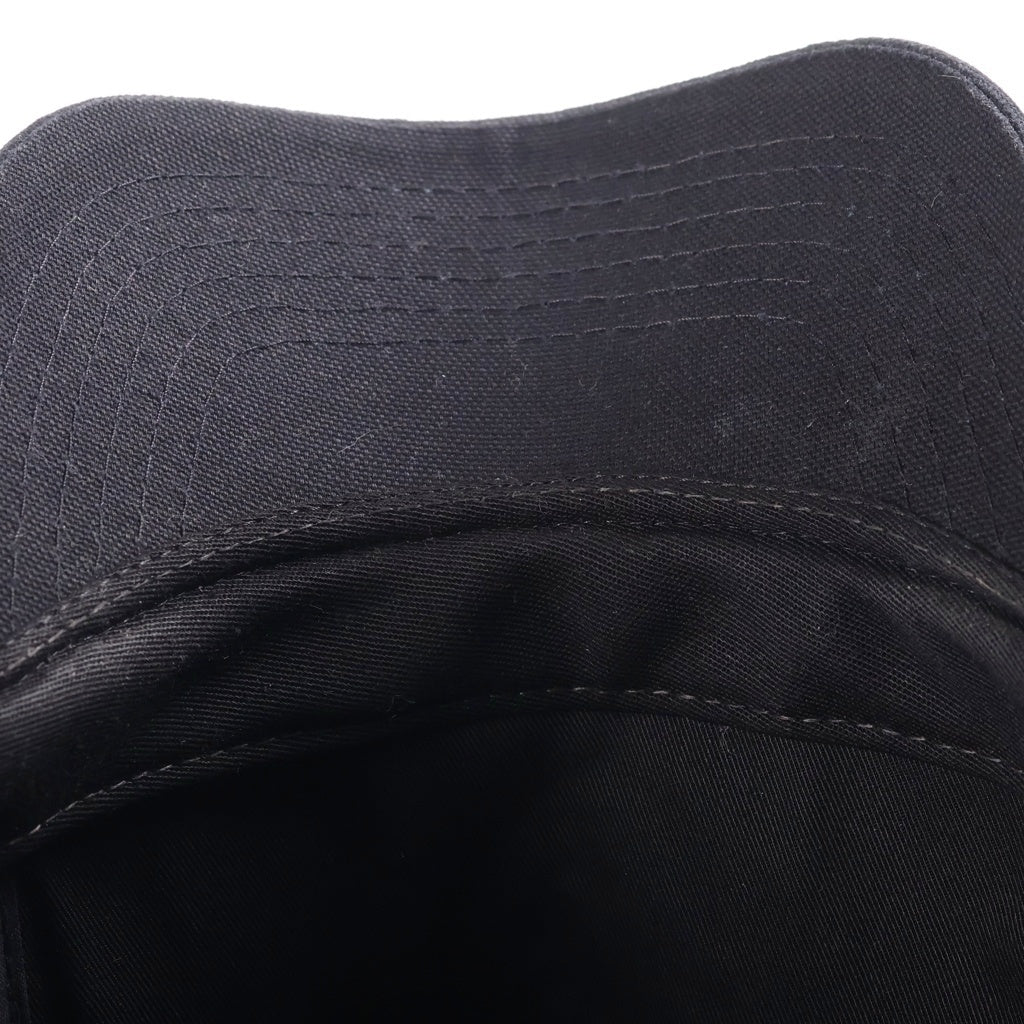 AMIRI(アミリ) MA QUAD CANVAS HAT クワッド キャンバス ハット キャップ ブラック AMHACP1034