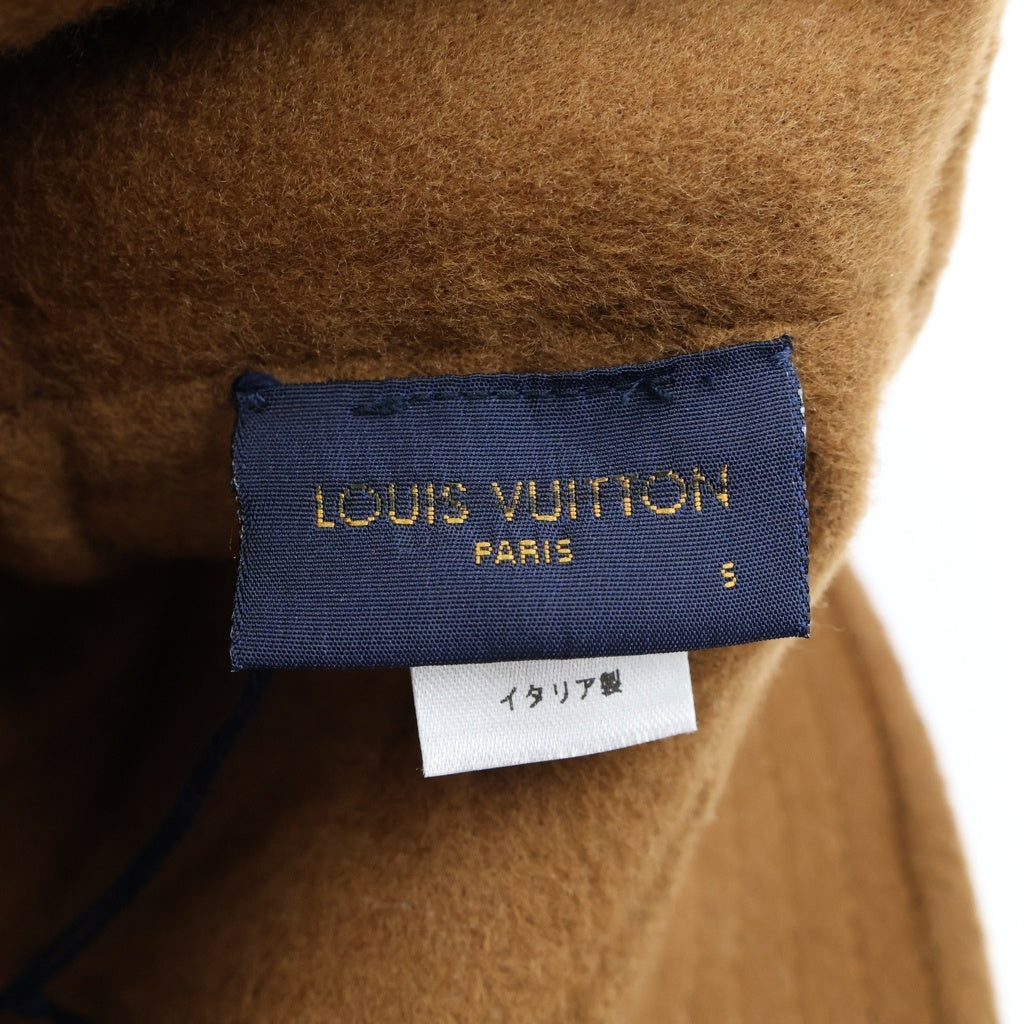 LOUIS VUITTON(ルイヴィトン) モノグラム ボブ キャリーオン ハット ウール バケットハット ブラウン #S M77294