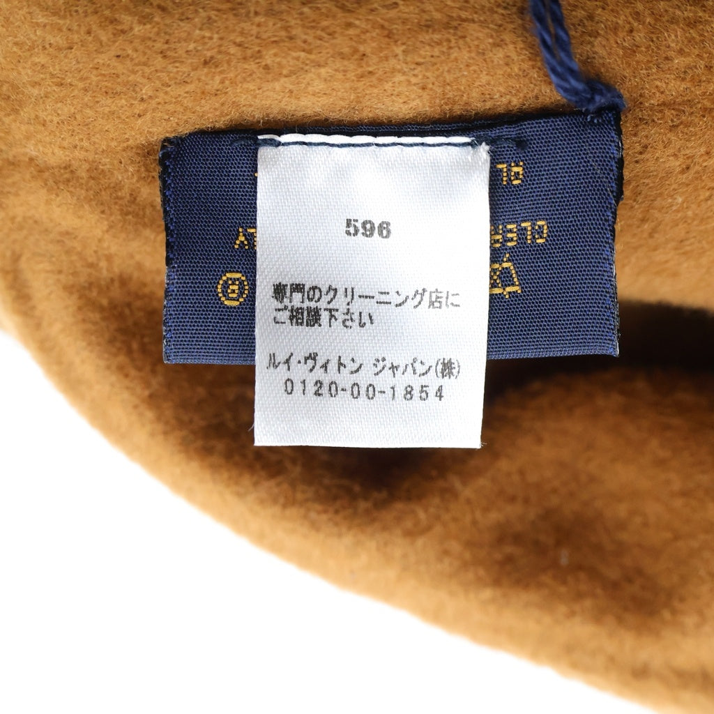 LOUIS VUITTON(ルイヴィトン) モノグラム ボブ キャリーオン ハット ウール バケットハット ブラウン #S M77294