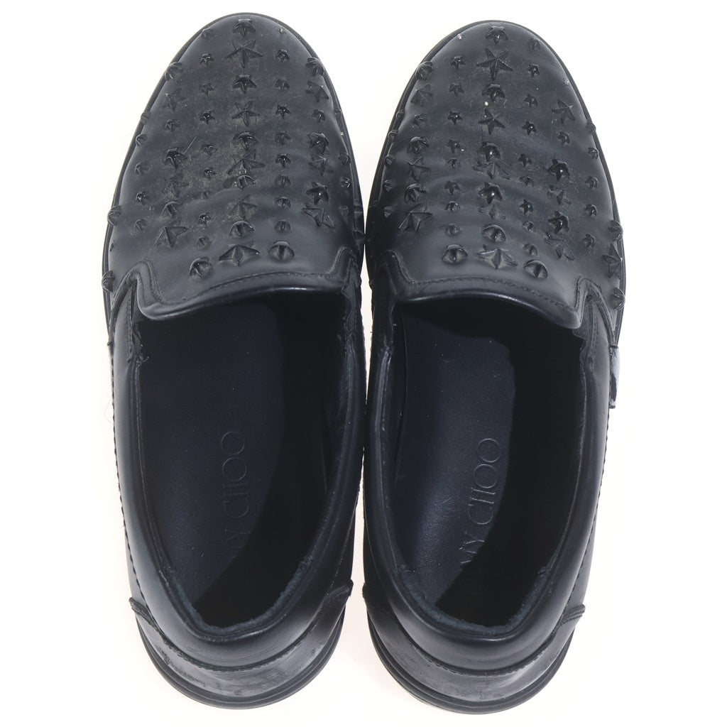 JIMMY CHOO(ジミーチュウ) GROVE OMX スタッズ ローカットスニーカー ブラック