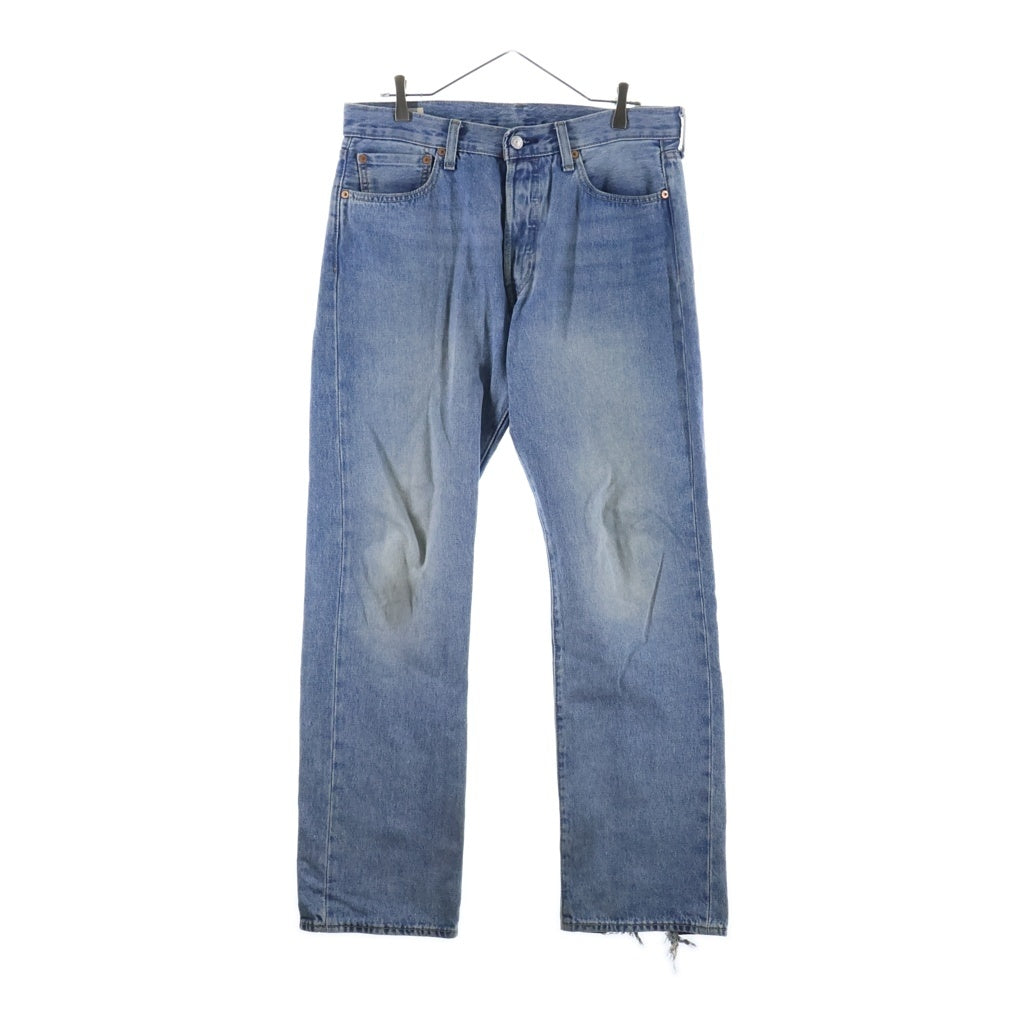 Levi's premium(リーバイスプレミアム) 501 デニムパンツ ダメージジーンズ インディゴ ブルー W33L32