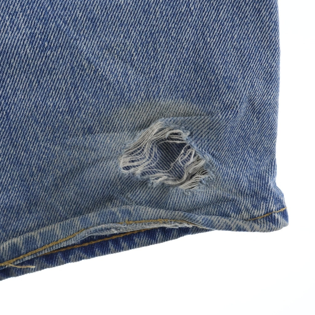 Levi's premium(リーバイスプレミアム) 501 デニムパンツ ダメージジーンズ インディゴ ブルー W33L32