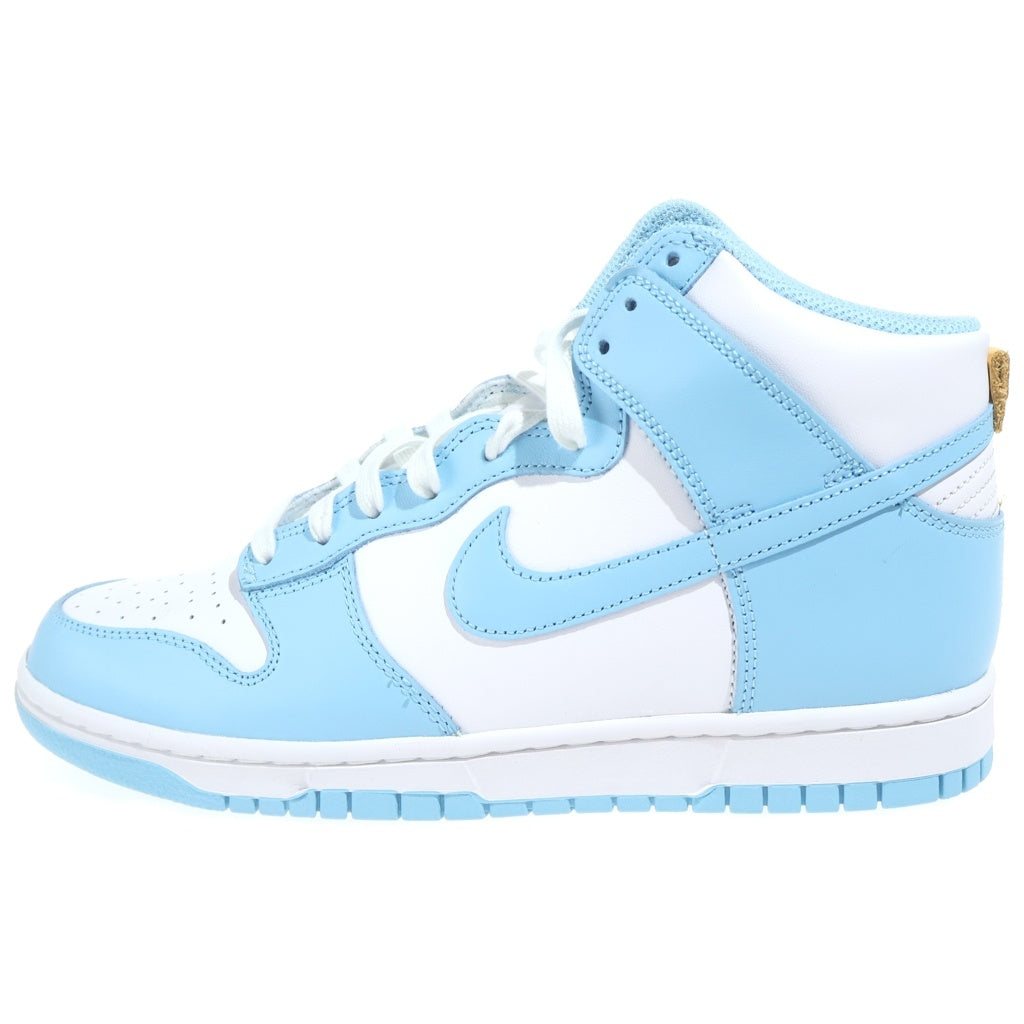 NIKE(ナイキ) DUNK HIGH BLUE CHILL ダンク ハイ ブルーチル ハイカット スニーカー #US9.5/27.5cm ブルー/ホワイト DD1399-401
