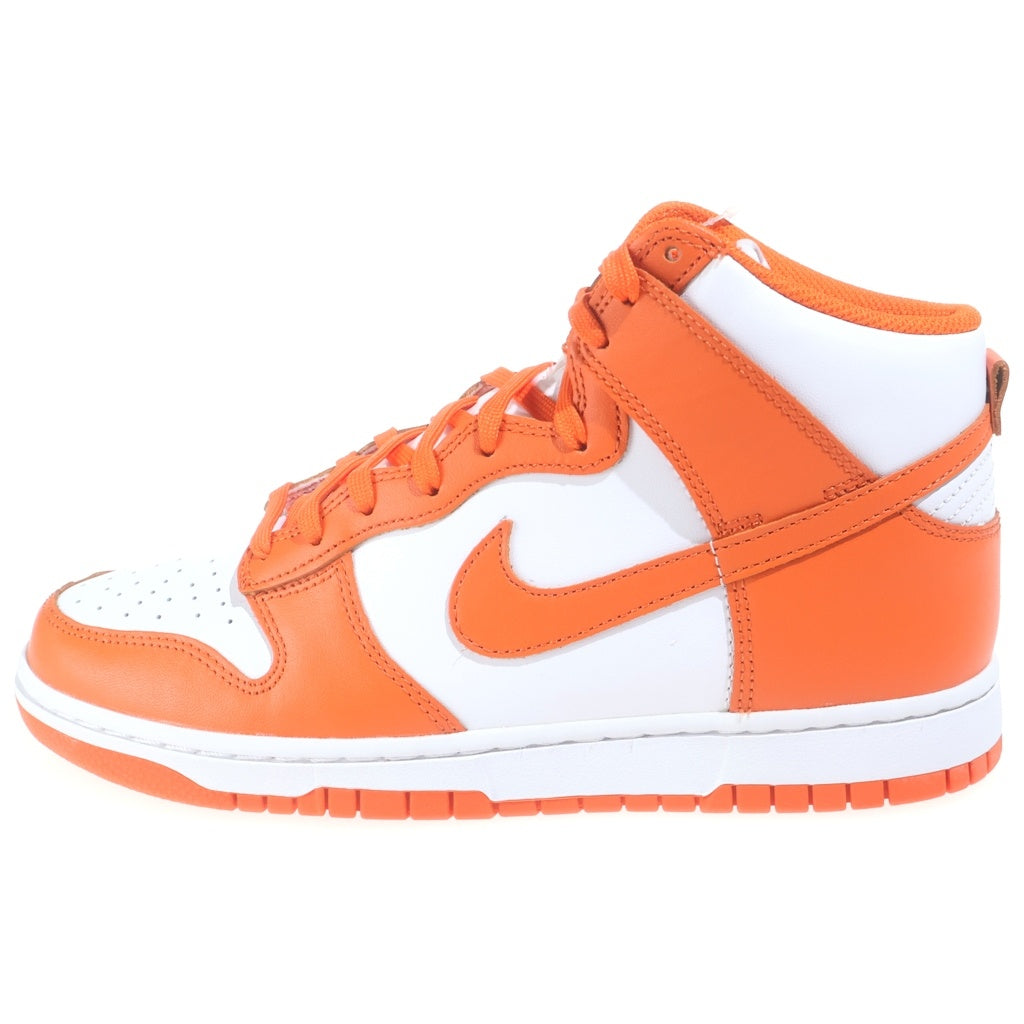 NIKE(ナイキ) DUNK HI RETRO ORANGE BLAZE ダンク ハイ レトロ オレンジブレイズ ハイカット スニーカー #US9/27cm ホワイト/オレンジ DD1399-101