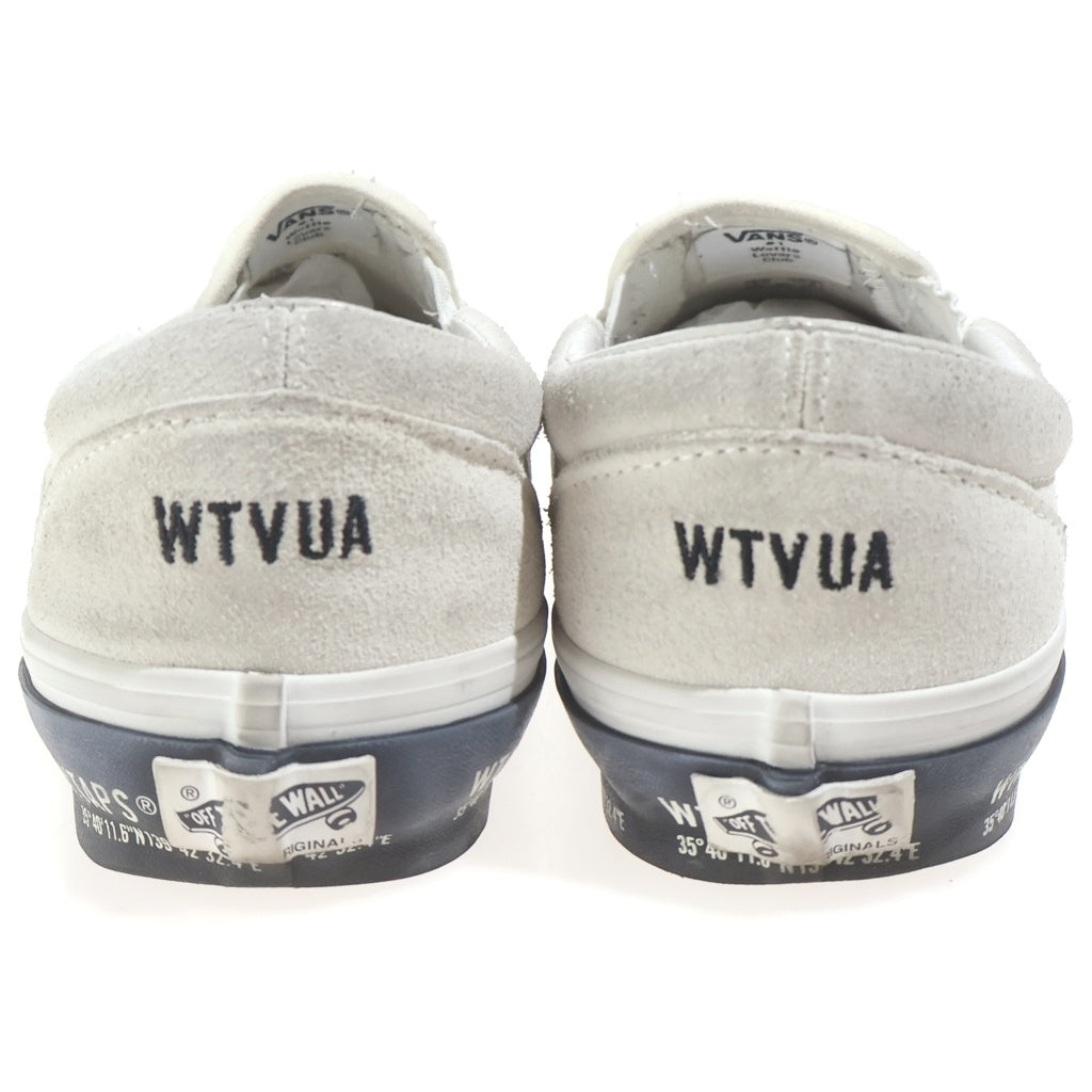 VANS(ヴァンズ) ×WTAPS Slip-On ダブルタップス スリッポン ローカットスニーカー ホワイト/ブラック US9/27cm VN0A45JK20F1