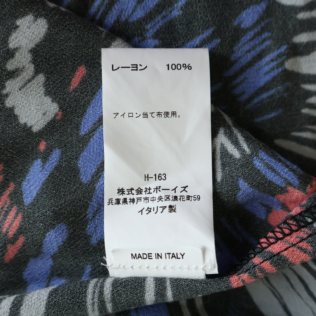 NO BRAND(ノーブランド) WAXMAN BROTHERS ワックスマンブラザーズ 半袖シャツ レーヨン マルチカラー