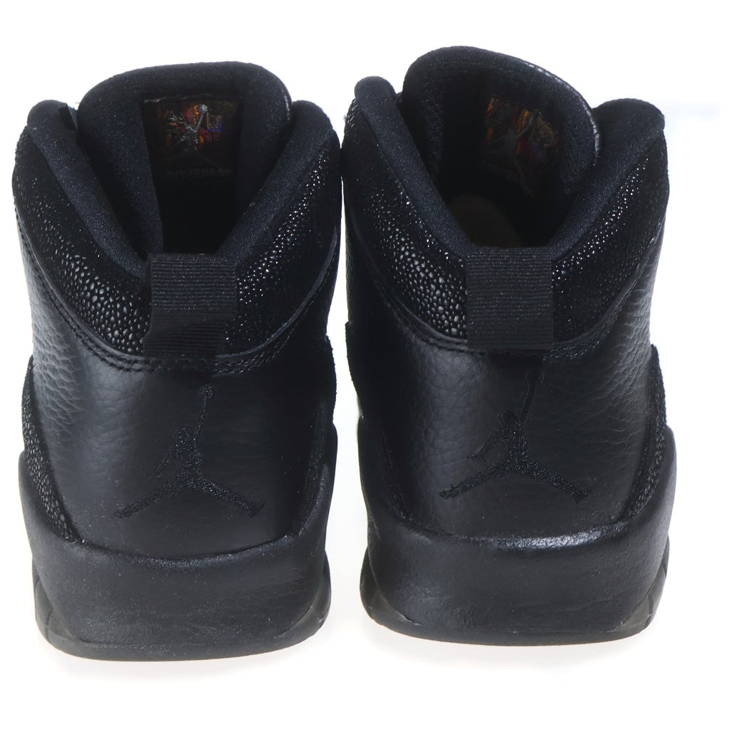 NIKE(ナイキ) AIR JORDAN 10 RETRO OVO ナイキ エアジョーダン10レトロ オクトーバーズ ベリー オウン スニーカー レザー ブラック 819955-030