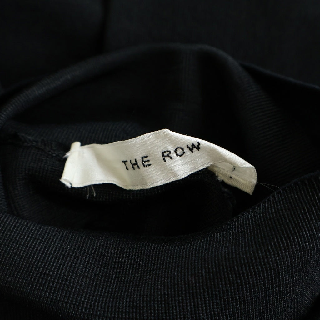 THE ROW(ザロウ) タートルネック シースルー ポリエステル ブラック レディース