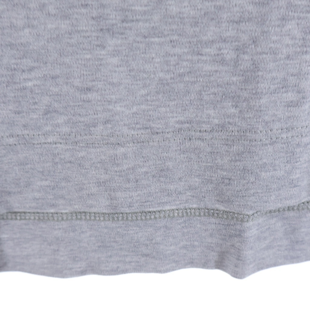 HERMES(エルメス) セリエボタン ポロシャツ Tシャツ コットン グレー レディース