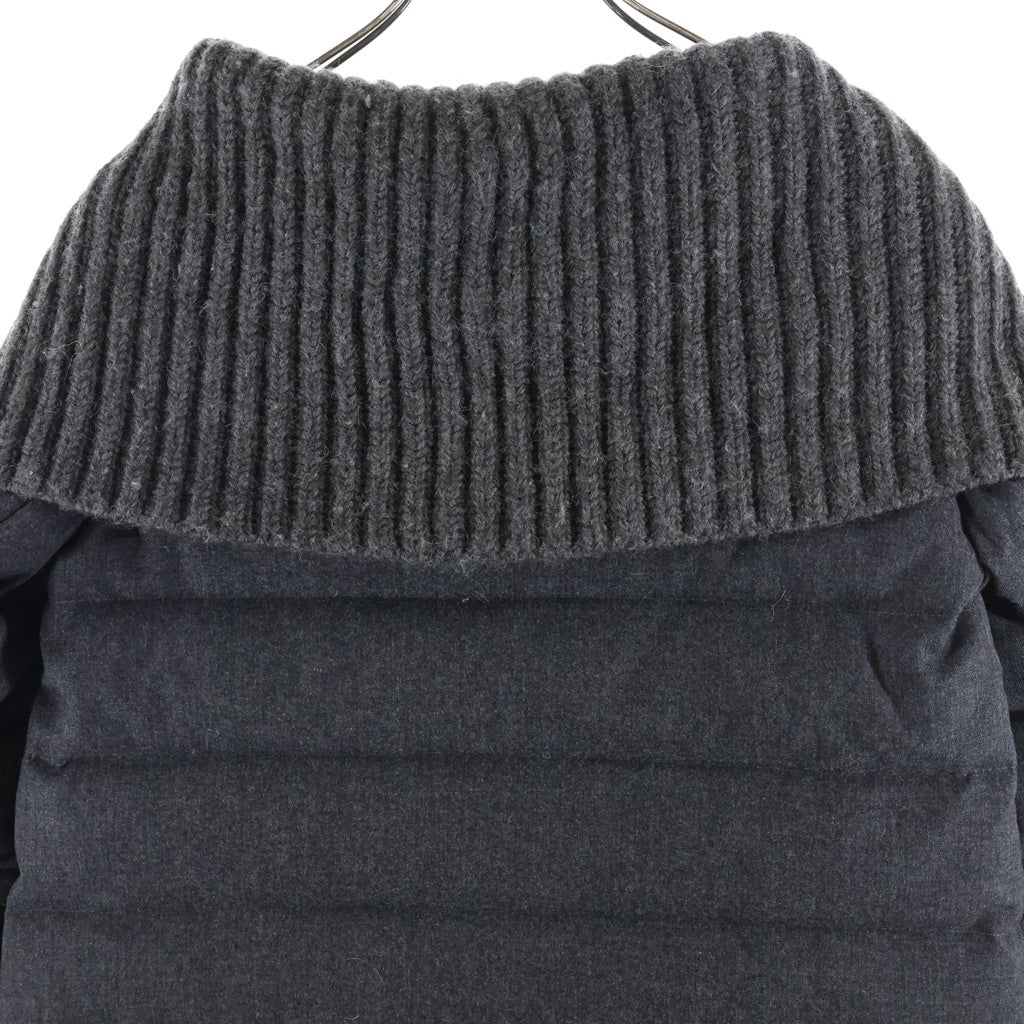 MONCLER(モンクレール) LORIENT ロリアン ダウンジャケット コート グレー ウール レディース
