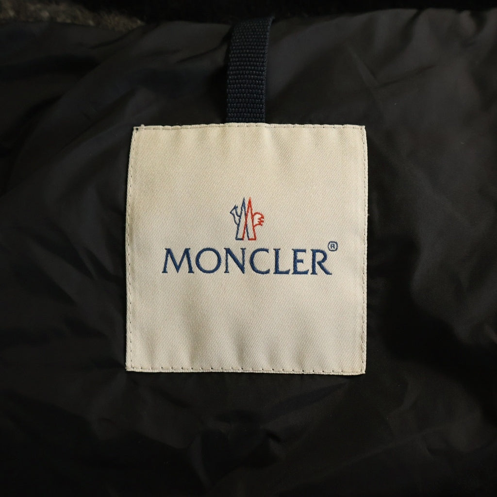 MONCLER(モンクレール) LORIENT ロリアン ダウンジャケット コート グレー ウール レディース