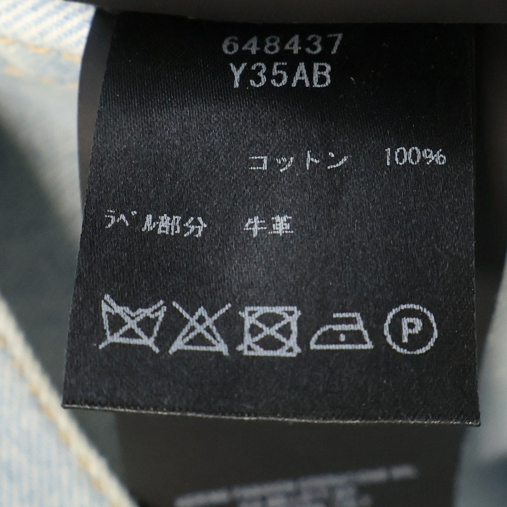 SAINT LAURENT PARIS(サンローランパリ) SAINT LAURENT PARIS サンローランパリ デニムパンツ ブルー 648437 レディース