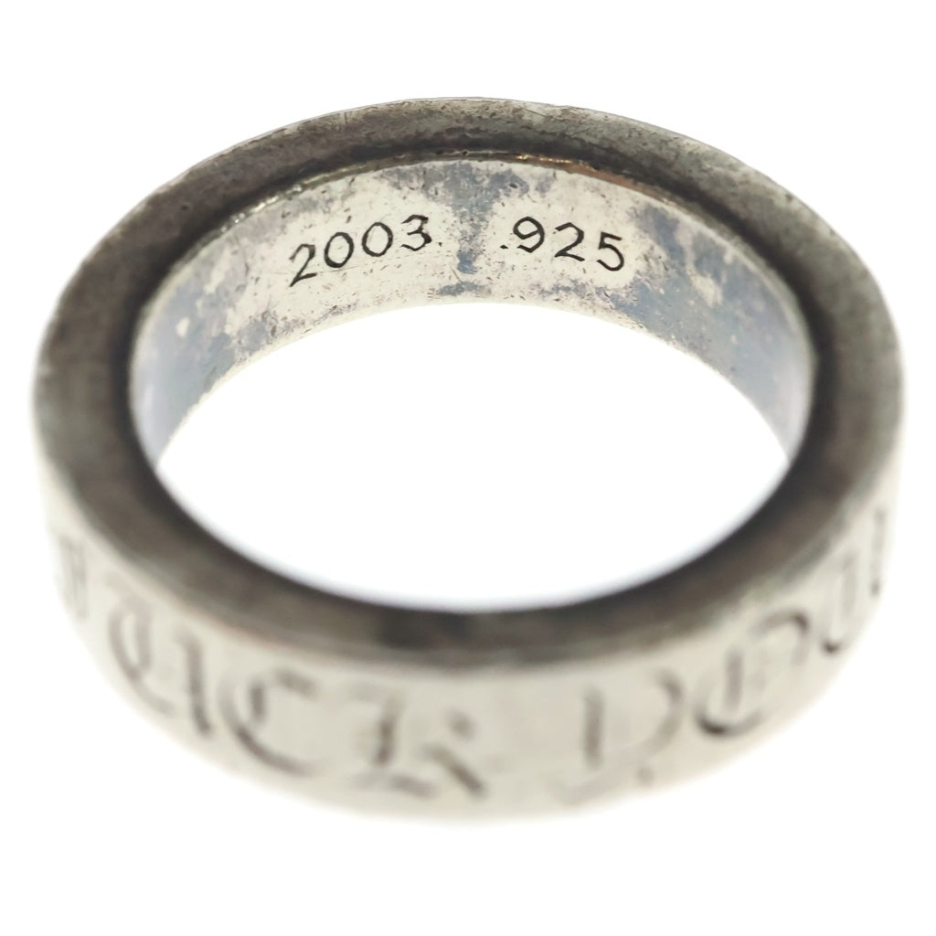 CHROME HEARTS(クロムハーツ) 6mm SPACER FUCK YOU 6mmスペーサーリング ファックユー シルバーBCA336