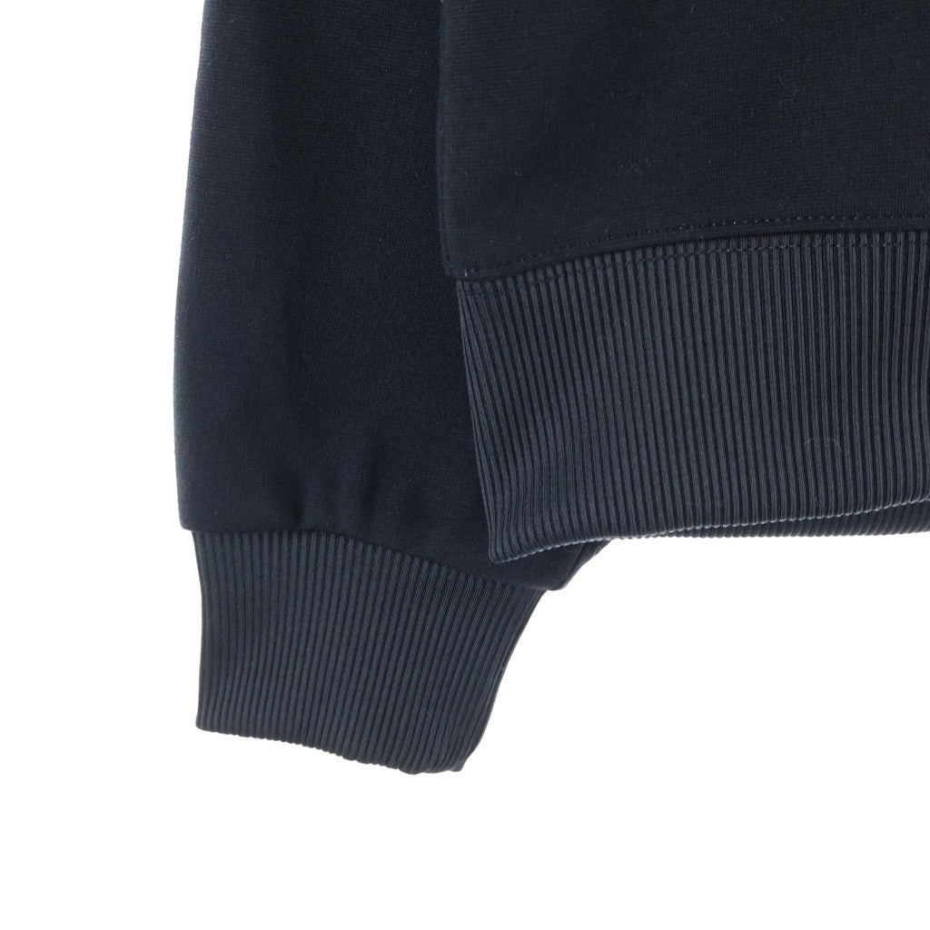 Calvin Klein Jeans(カルバンクラインジーンズ) クルーネック フロント切り替えスウェット トレーナー ブラック レディース