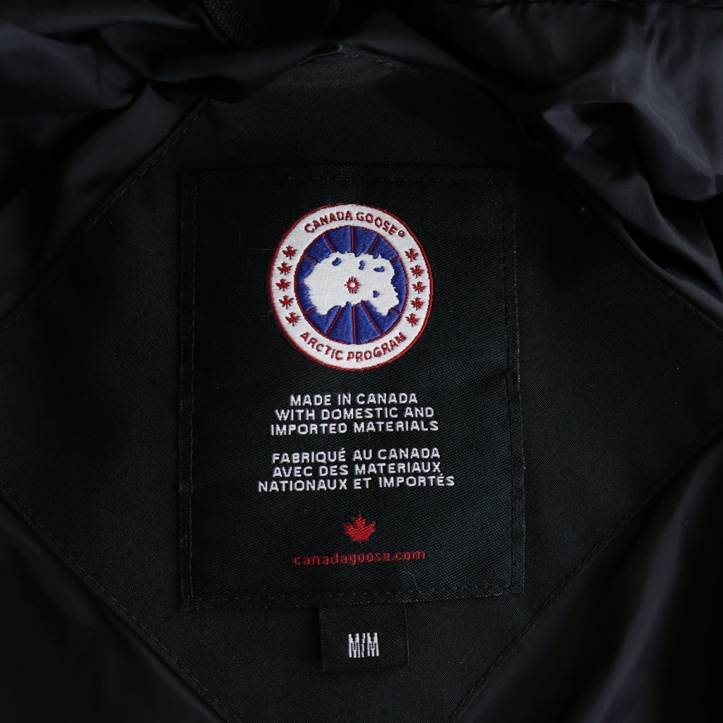 CANADA GOOSE(カナダグース) MACKENZIE PARKA マッケンジー パーカ ダウンコート フード ファー ブラック 2302JL レディース
