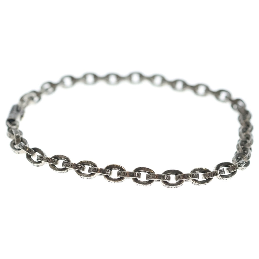 CHROME HEARTS(クロムハーツ) PAPER CHAIN ペーパーチェーン ブレスレット シルバー 8inch