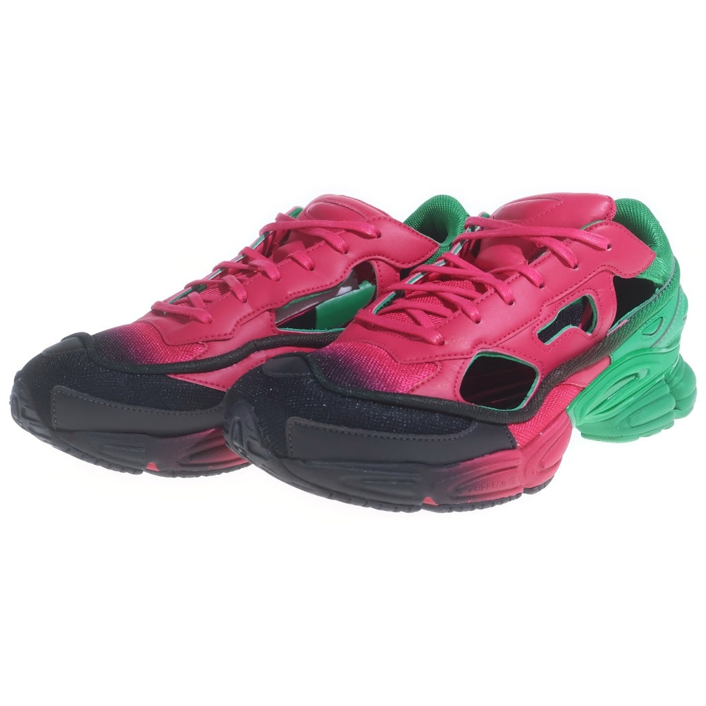 adidas by RAF SIMONS(アディダス バイ ラフシモンズ) レプリカントオズウィーゴ ハイカットスニーカー ピンク×グリーン