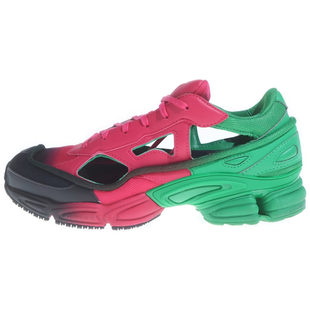 adidas by RAF SIMONS(アディダス バイ ラフシモンズ) レプリカントオズウィーゴ ハイカットスニーカー ピンク×グリーン