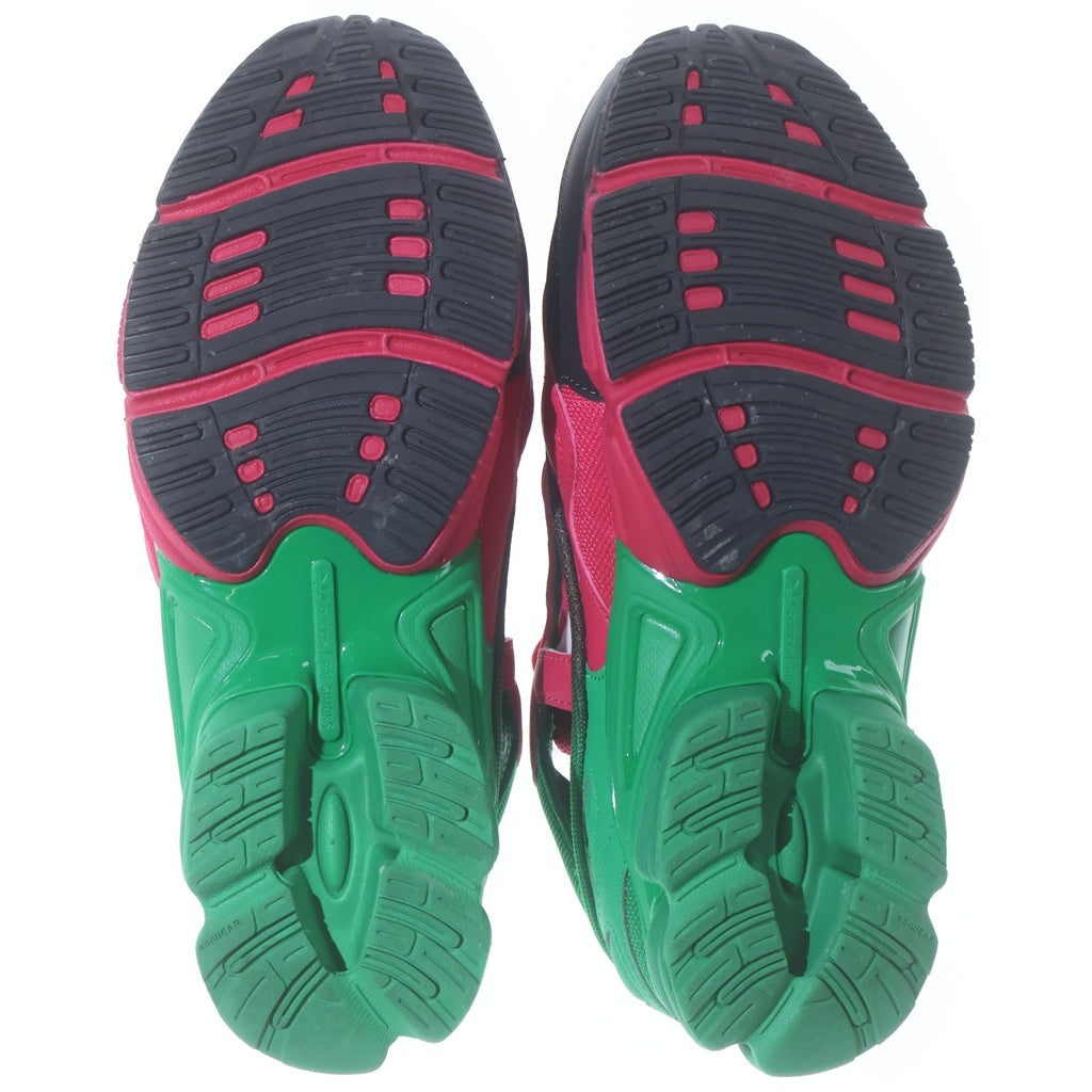adidas by RAF SIMONS(アディダス バイ ラフシモンズ) レプリカントオズウィーゴ ハイカットスニーカー ピンク×グリーン