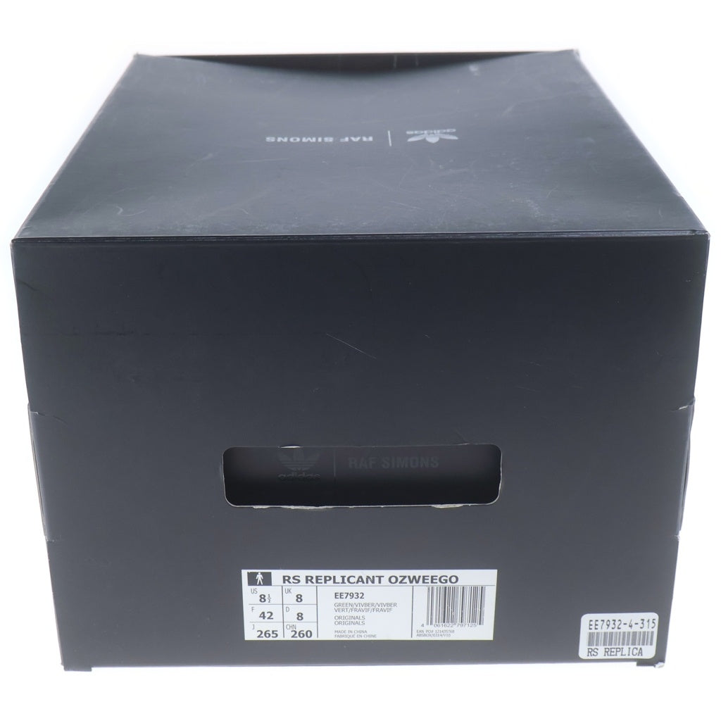 adidas by RAF SIMONS(アディダス バイ ラフシモンズ) レプリカントオズウィーゴ ハイカットスニーカー ピンク×グリーン