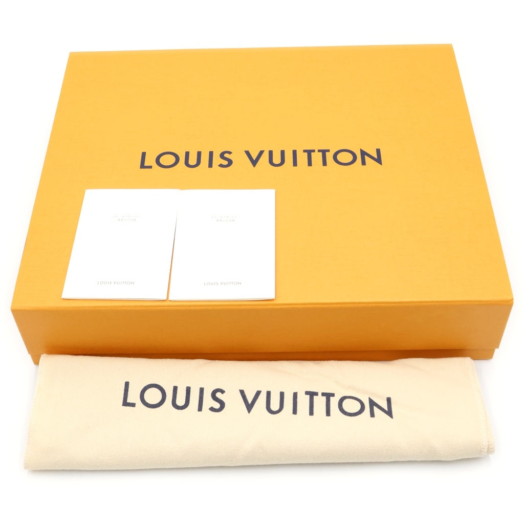 LOUIS VUITTON(ルイヴィトン) タイガ ポシェット ヴォワヤージュMM セカンド クラッチバッグ レザー ブラック M30547 レディース