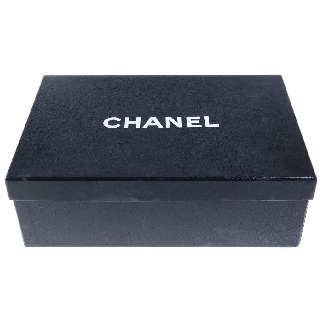 CHANEL(シャネル) カメリア ココマーク ラバー フラット サンダル シューズ ブラック レディース