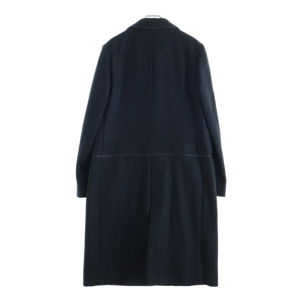 FENDI(フェンディ) ウールチェスターロングコート ブラック #44 78012 2992 レディース