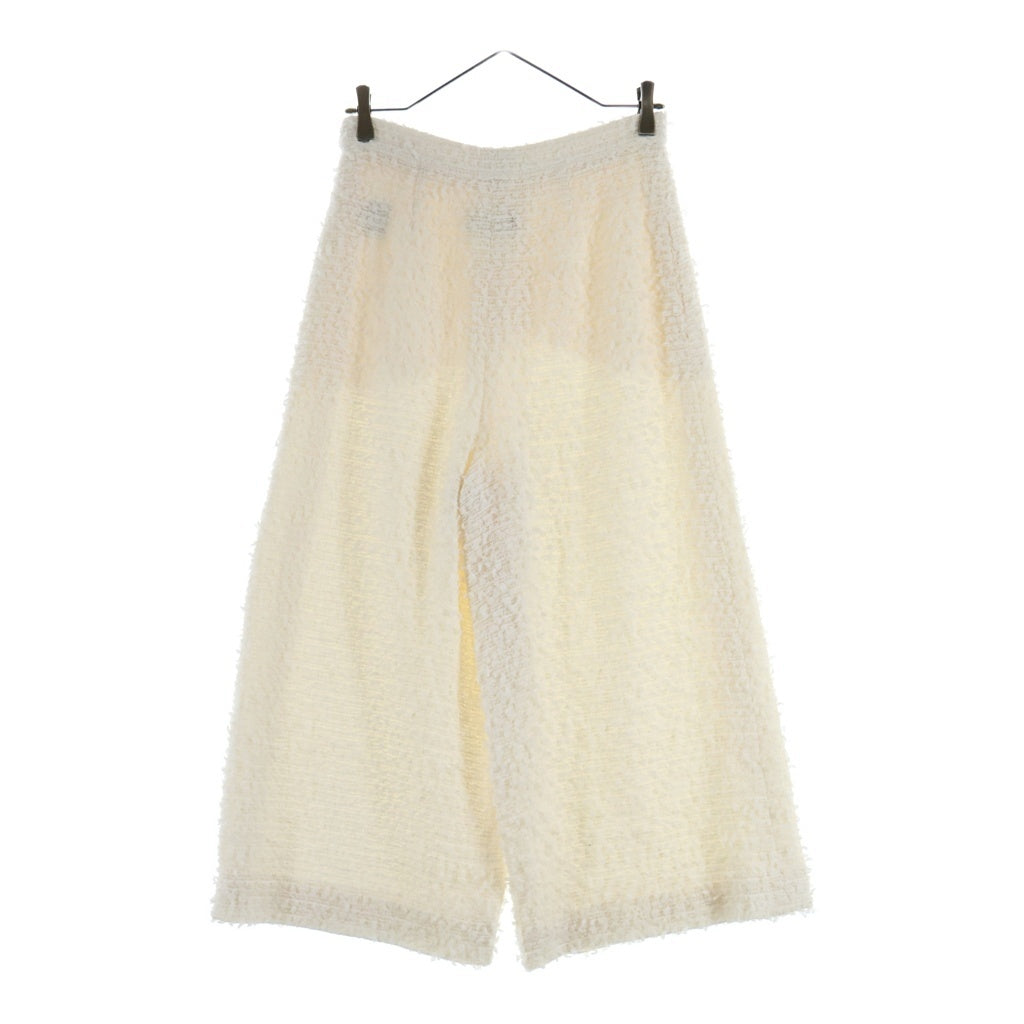 CHANEL(シャネル) ツイードワイドパンツ アイボリー P56017V29319 レディース
